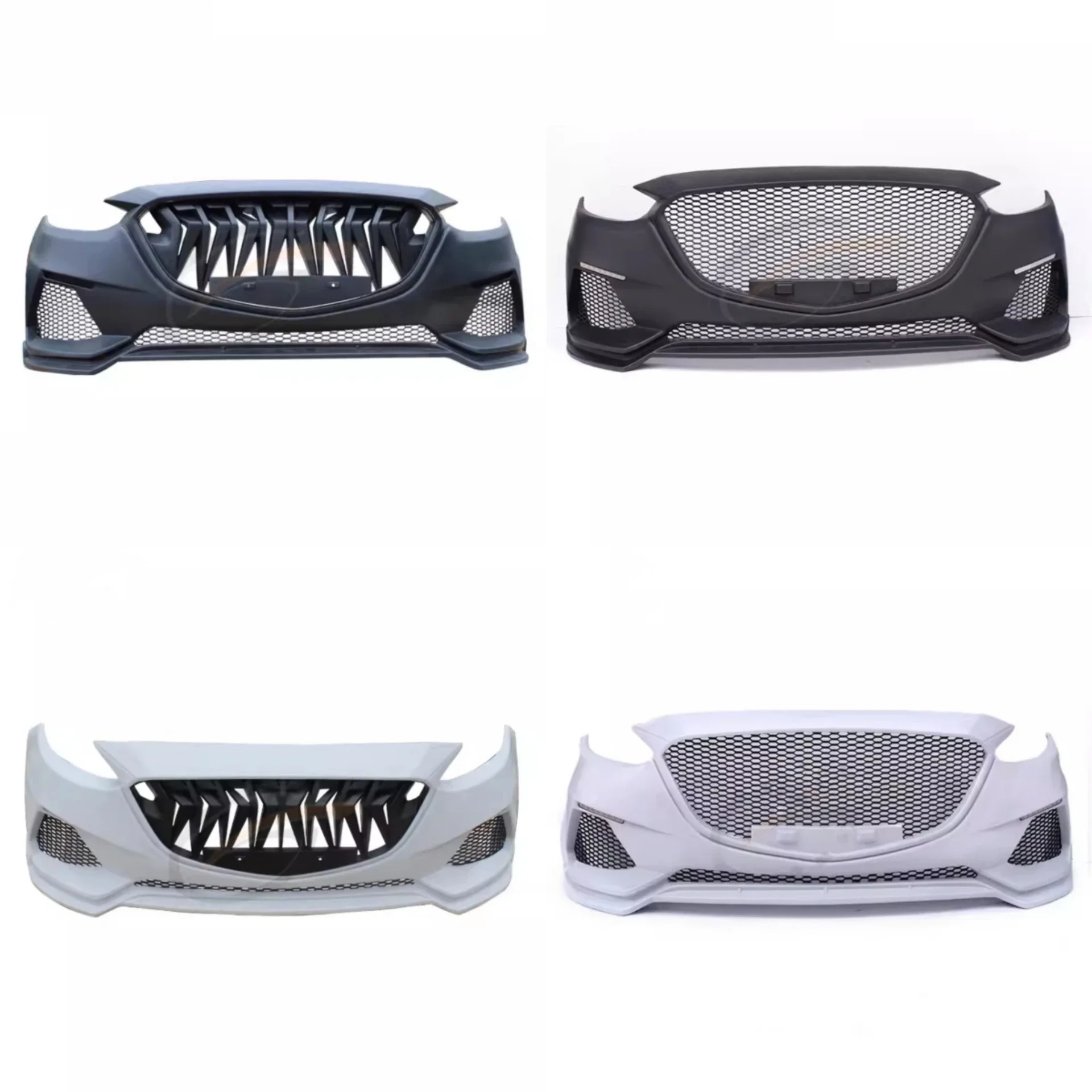 

Unpainted Front Bumper Grille for Mazda 3 Axela 2014-2018 Convert GFX New Style Body Kit Surround Car Accessories