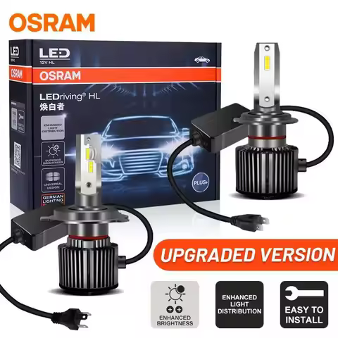 OSRAM H7 H4 Led Headlight Bulbs High Low H1 H11 H8 9005 9006 HB4 HB3 Fog Lights Auto Lamp 6000K 50W Diode Turbo H7 Super Bright