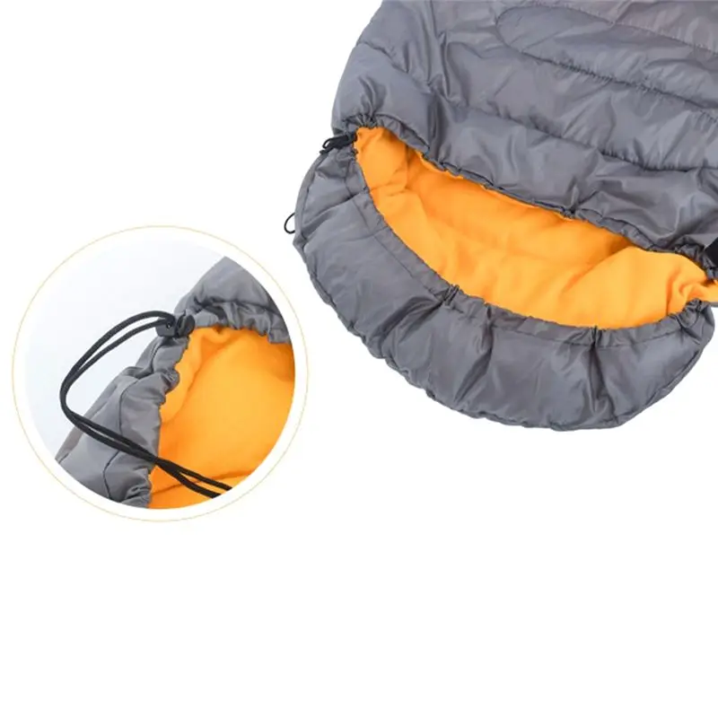 A00E-مقاوم للماء الدافئة الحيوانات الأليفة كيس النوم في الهواء الطلق التخييم الكلب بطانية سرير وسادة قطيفة فراش الرباط سرير للحيوانات الأليفة بيت حصيرة #3