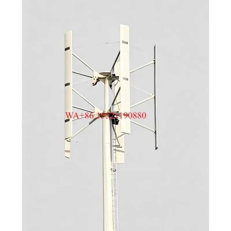 WMWMNU for Home Wind Power Generator 220v 380v 10kW 20kW High Power Vertical Wind Turbine for Off-grid Homes Solar-wind