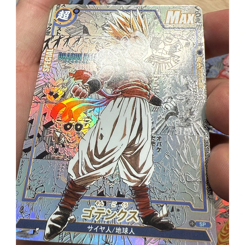 18 قطعة لتقوم بها بنفسك لعبة دراغون بول Tcg بطاقة فلاش ماستر روشي سون جوكو ماجين بو بطاقة نحت أنيمي جمع عمل دمى أشكال هدية