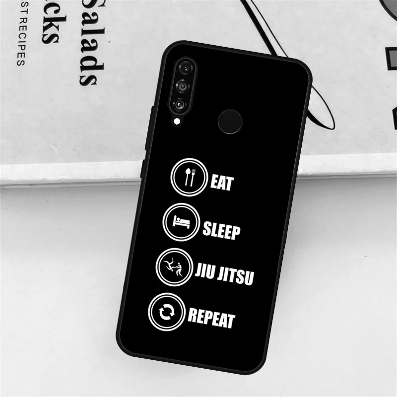 Judo BJJ Jiu Jitsu For Huawei Nova 3i 7i 8i 11i Y60 Y70 Y90 Y61 Y91 Nova 11 9 10 SE P30 Pro P20 P40 Lite Case