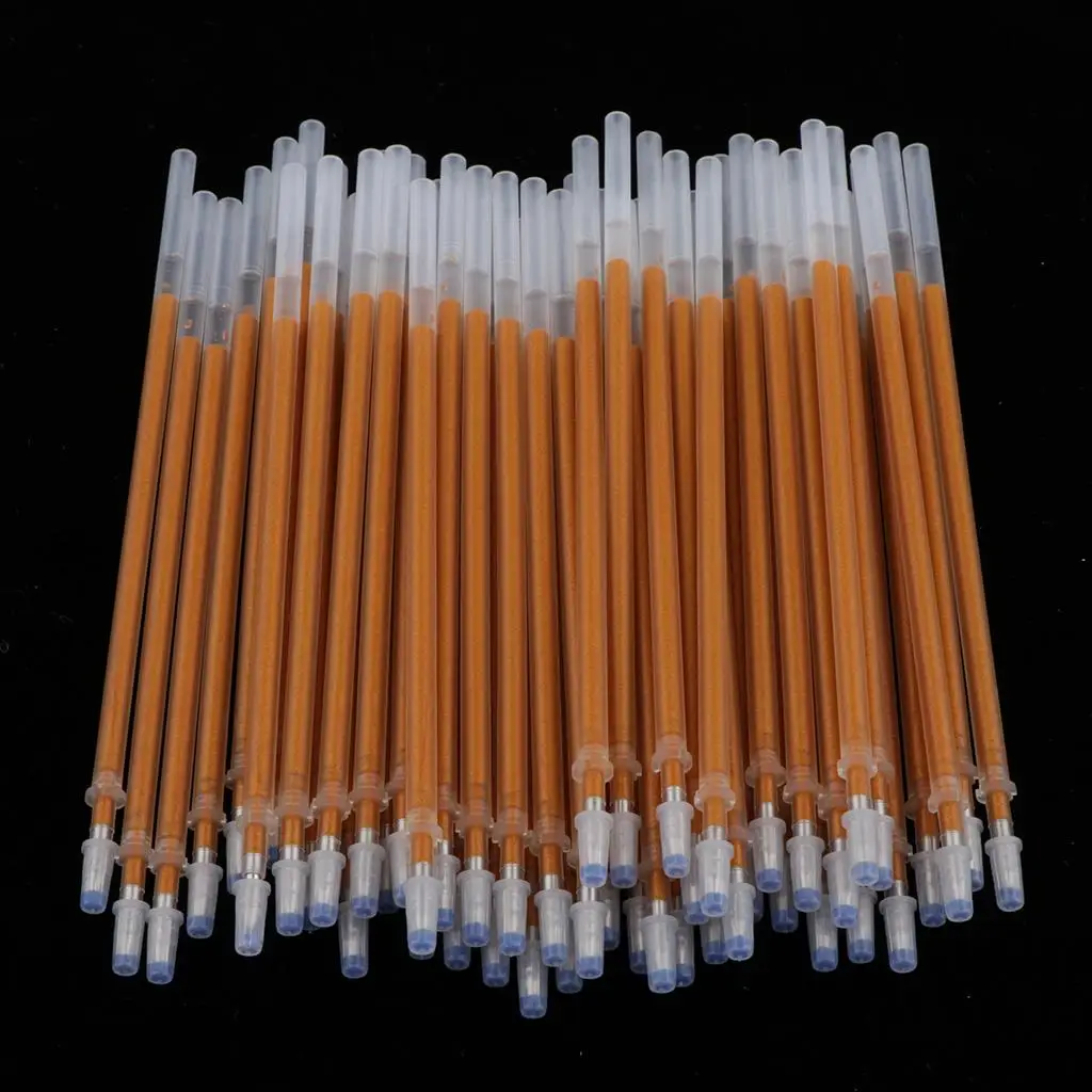 

Сменный гелевый стержень для рисования, 50 шт, размер 0,7 мм под золото