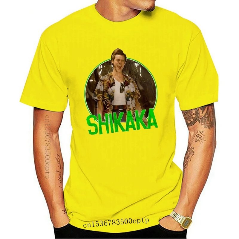 Ace Ventura Pet Detective 2 Shikaka Men'S T Shirt Jim Carrey Comedy Bat Crazy Vintage Tee Shirt