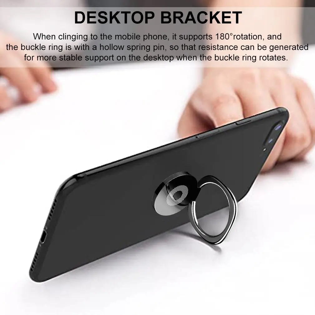 Supporto per anello da dito supporto per dito per Smartphone da 360 gradi supporto per auto con anello rotondo per telefono