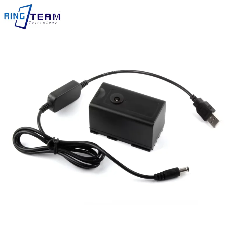 Stable BP-955 DC Coupler with USB Cable Power Adapter For Canon EOS C100 Mark II GL2 XF100 XF105 XF300 XF305 Cameras