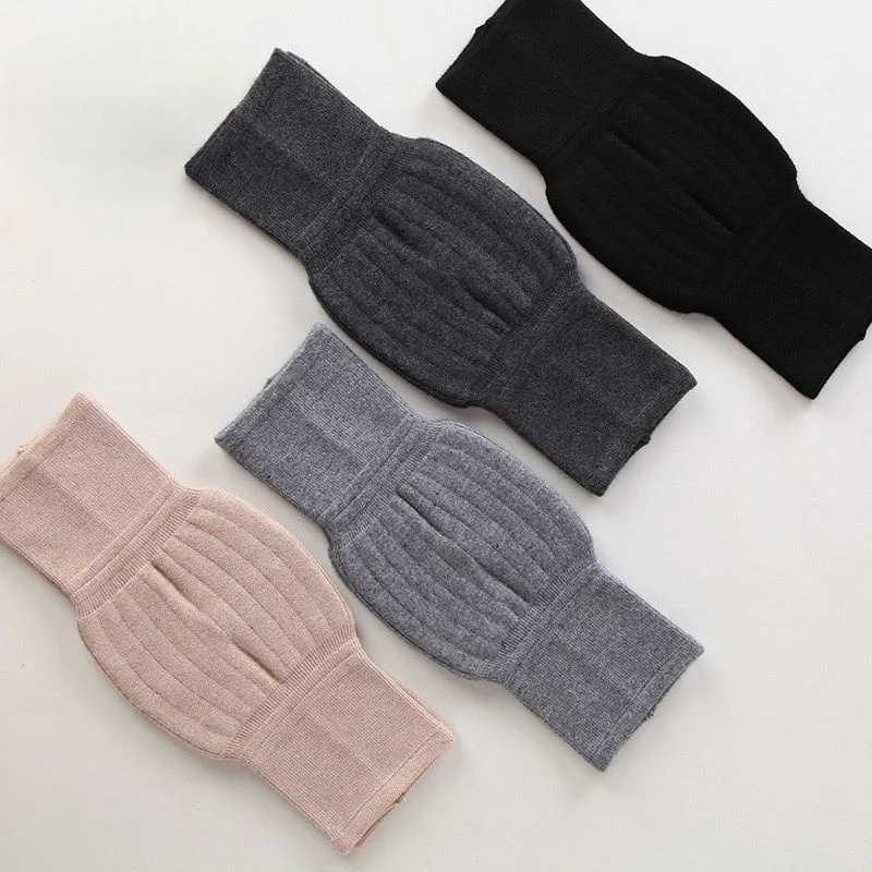 1 Pair Thickened Cashmere Knee Pads Unisex Winter Joint Leg Protector Cold-Proof Sports Seamless Knee Brace Support Kneepads