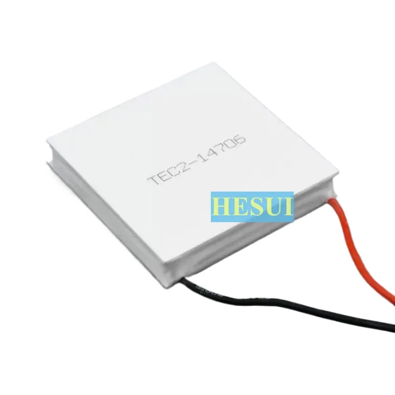 TEC2-14706 DC12V 50*50mm hoja de enfriamiento semiconductor de doble capa chip de enfriamiento semiconductor