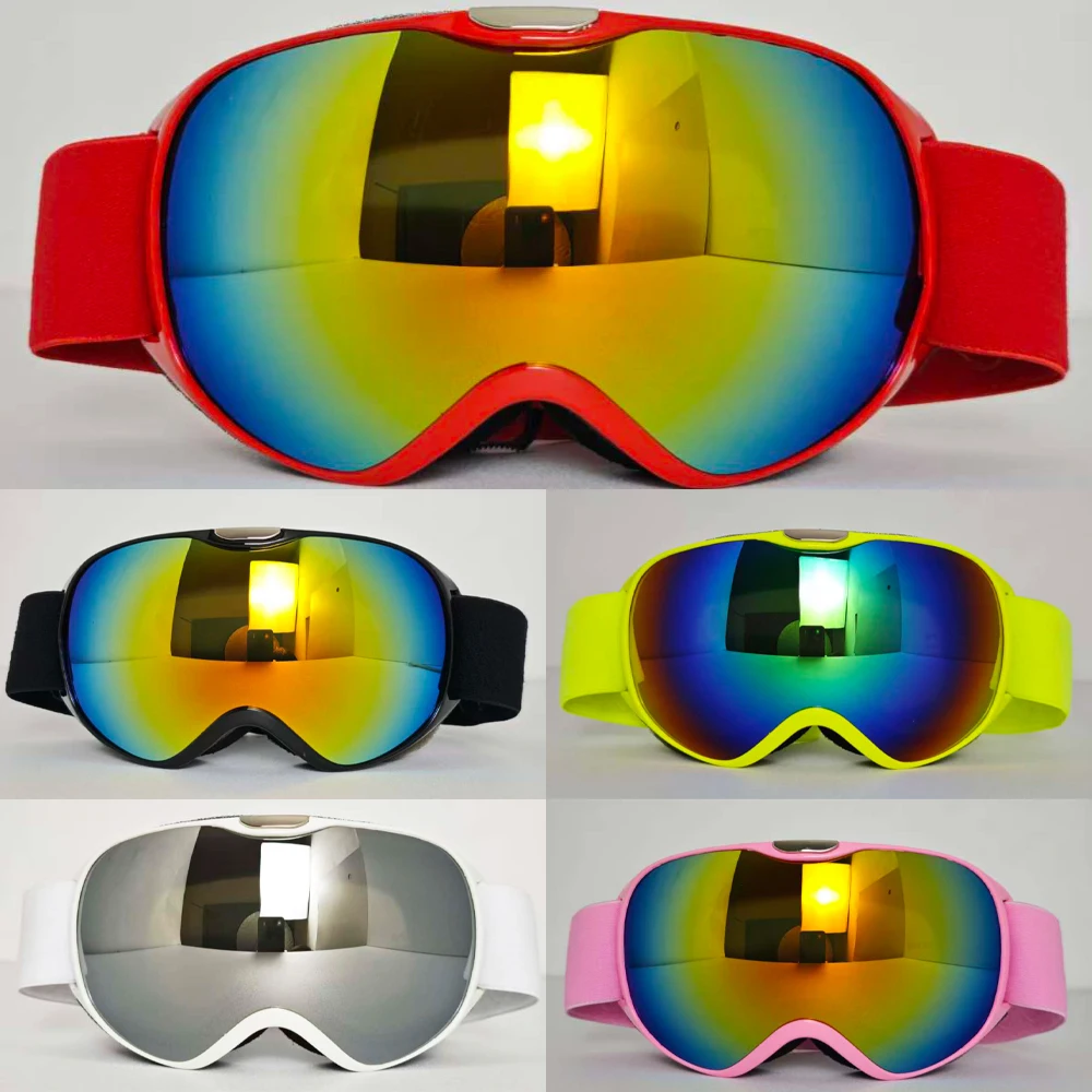 

4-14 Years Old Child High Definition Lens Snow Goggles Windproof Dustproof Sandproof Skiing Fashion Outdoor Sports Snow Gear