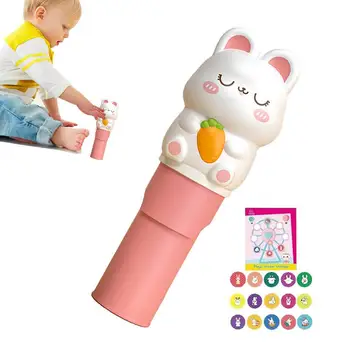 Kids Stamp Set Refill Stickers Arts Crafts Fidget Toy with Waterproof Sticker Stamper Innovative Toddler Stamper Creative Play