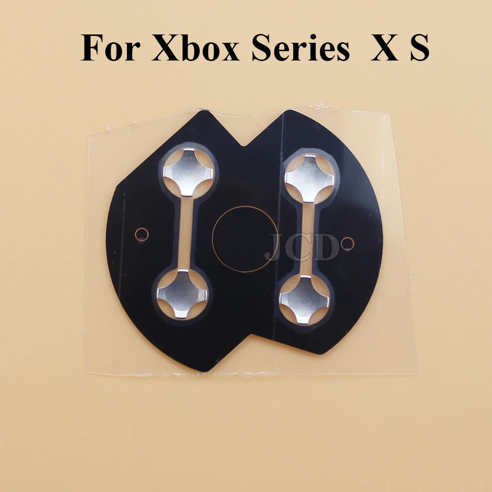 1 unidad para controlador Xbox One S Series X S, tecla cruzada, almohadilla D, cúpula de Metal, botones de placa PCB a presión, pegatina de película conductora