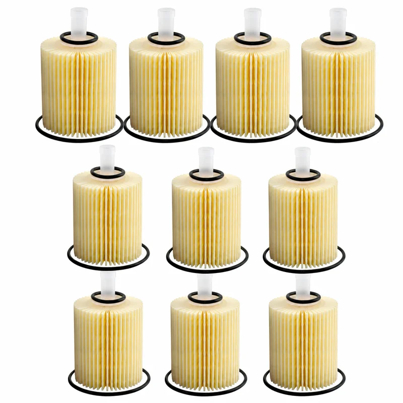 

10x Oil Filter 04152-YZZA3 For Toyota Corolla RAV4 Auris Avensis Land Cruiser Hiace Auto Engine Filter Gadgets