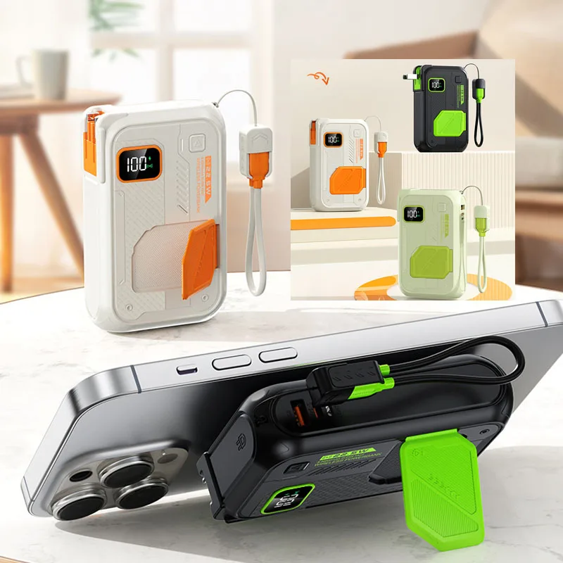 Magnetic Wireless Power Bank 20000mAh Portable Charger 22.5W Fast Charging Powerbank for iPhone 17 16 15 X Samsung Xiaomi Huawei