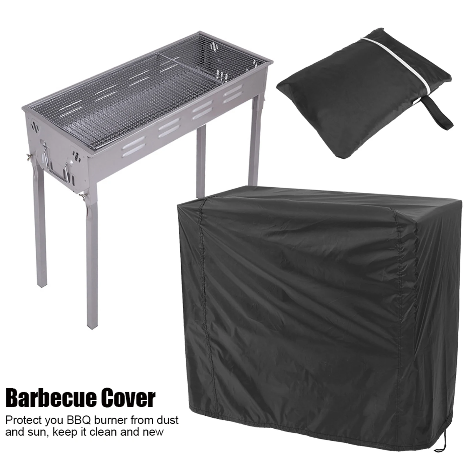 

BBQ Cover Outdoor Waterproof Barbecue Covers Garden Patio Grill Protector 145x 61 X 117cm