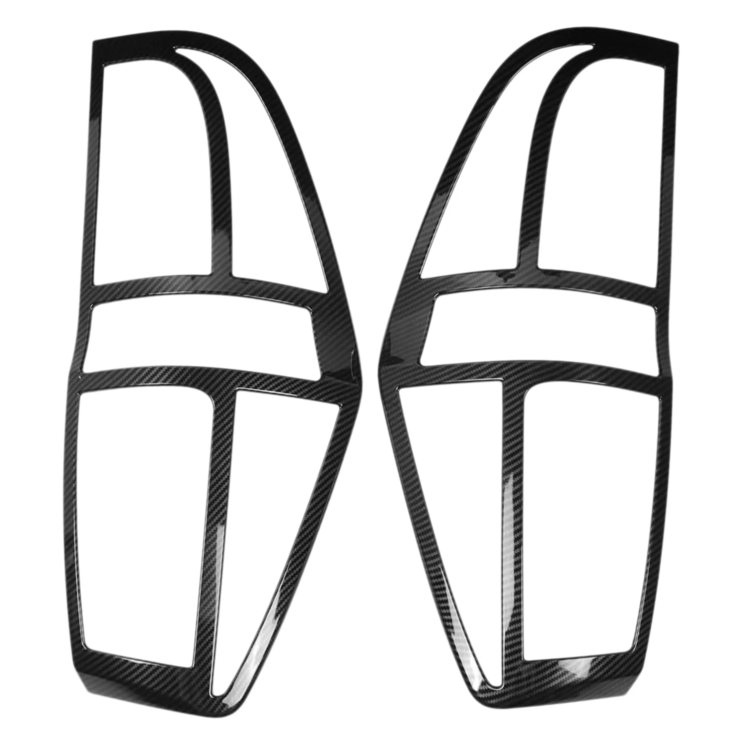 

Автомобильный задний фонарь из углеродного волокна ABS, накладка на заднюю лампу, подходит для HYUNDAI GRAND STAREX H1 2019