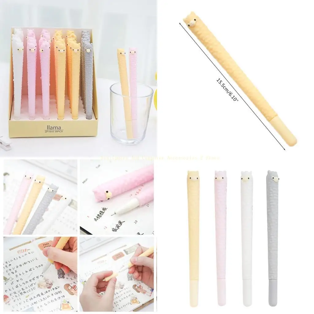 

4Gel Pen Alpaca Gel Pen Gift for Writing Supplies Stationery