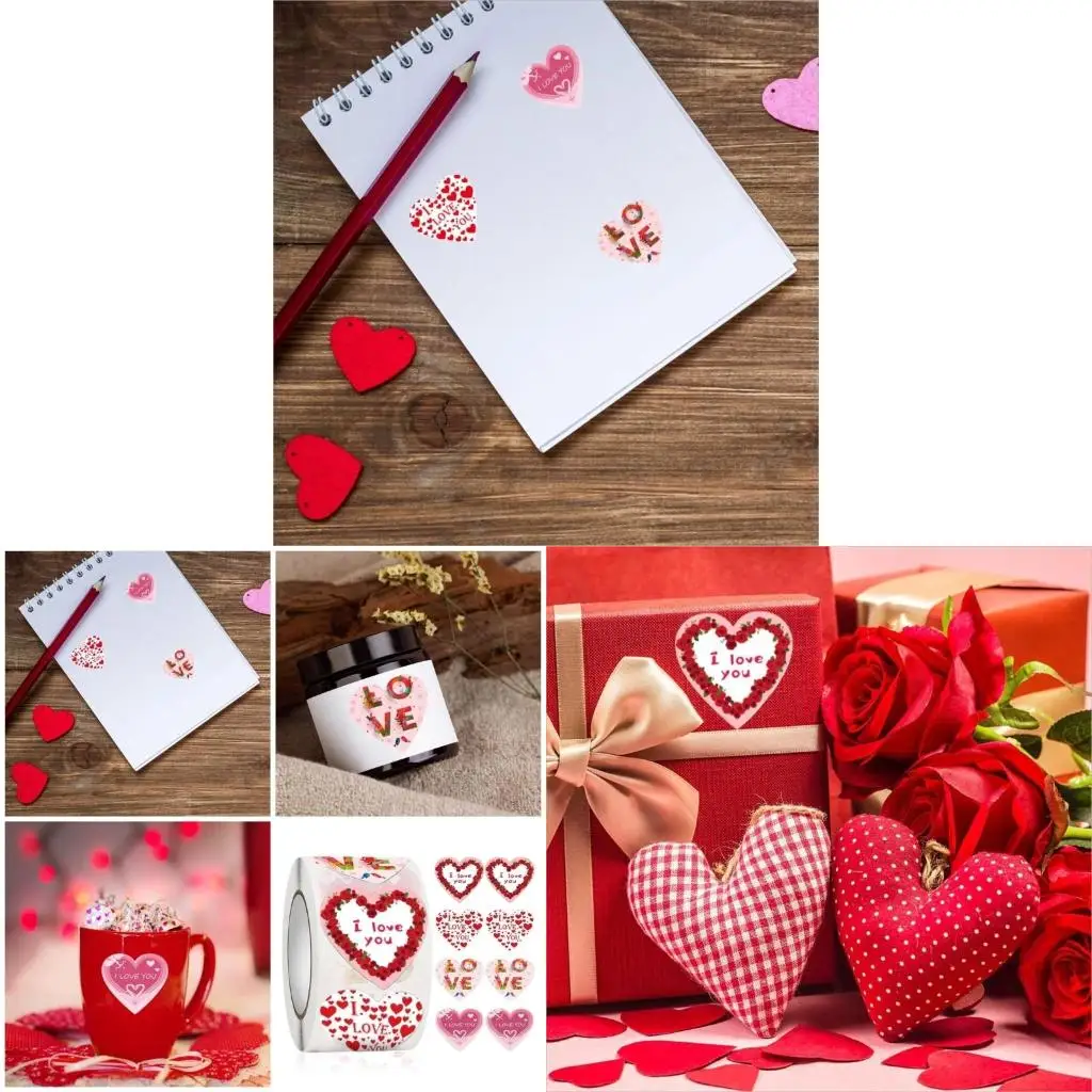 

Наклейка на День святого Валентина, упаковочная наклейка, упаковочные этикетки для конверта, карты, журнала