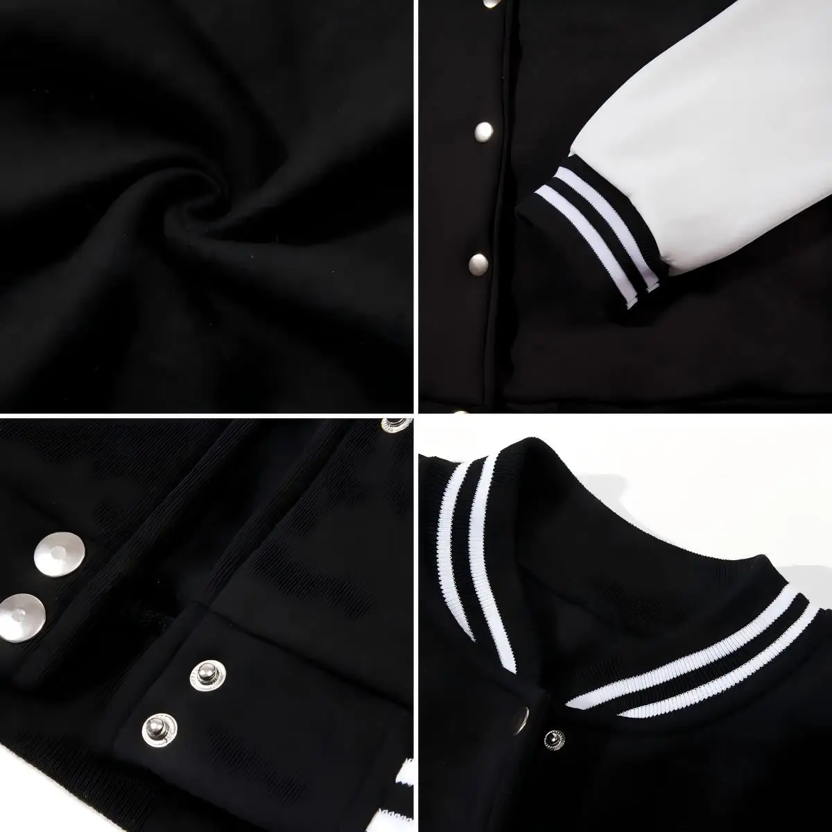 Howdy Christmas Gingerbread Man Print Baseball Jersey Pria Trendy Fleece Streetwear Kasual Longgar Lengan Panjang Unisex American Coat