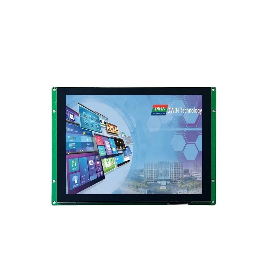 2026 DWIN 8 Inch 1024*768 Linux QT Industrial Screen IPS LCD Display Module Capacitive Touch Panel with Ethenert