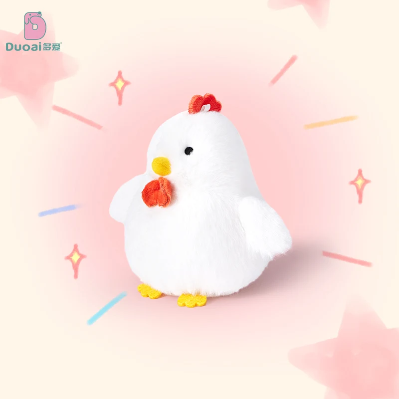 面白い白鶏ぬいぐるみソフトシミュレーションかわいいぬいぐるみ人形首枕ぬいぐるみ男の子女の子フェスティバルギフト ﻿