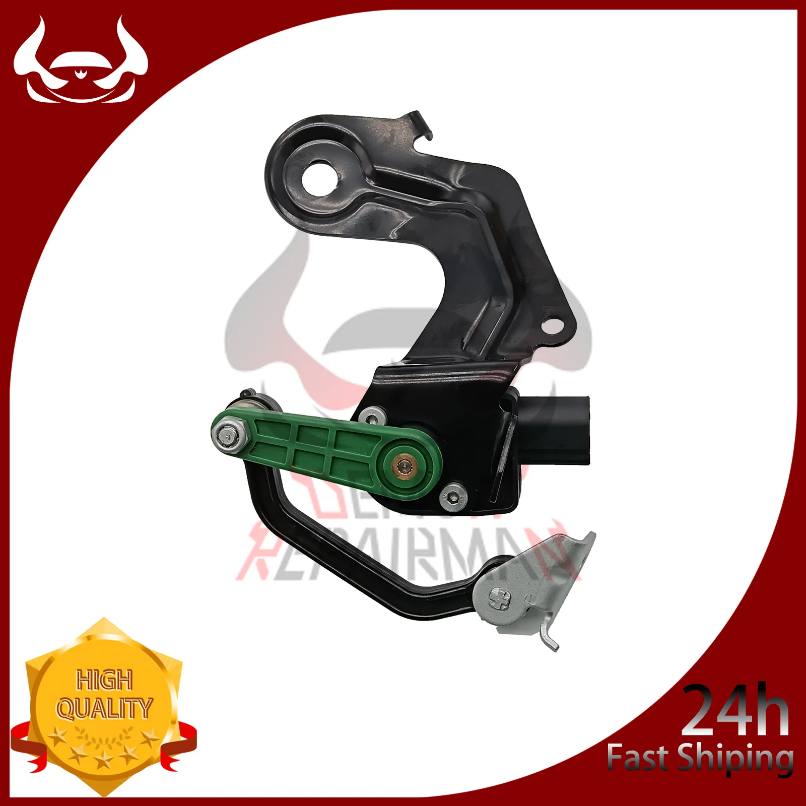 

Rear Right Headlight Level Sensor For AUDI A6 2004-2011 2.0L 4F0616572D 4F0505465M 4F0 505 465 M 5420-25-0060106P ECX-AU-026