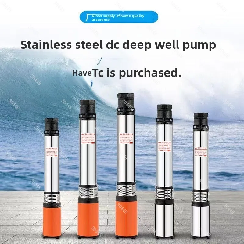 

DC 12V/48V/60V/72V Deep Well Pump Universal Battery Powered Submersible Pump for Agricultural and Home Use