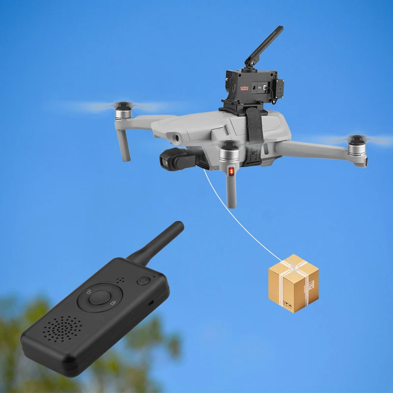 Remote Thrower for DJI Mavic 3/2/Pro/Air 2/Air 2S/FIMI X8SE Phantom 3 4 Fishing Bait Delivery Parabolic Air-Dropping System