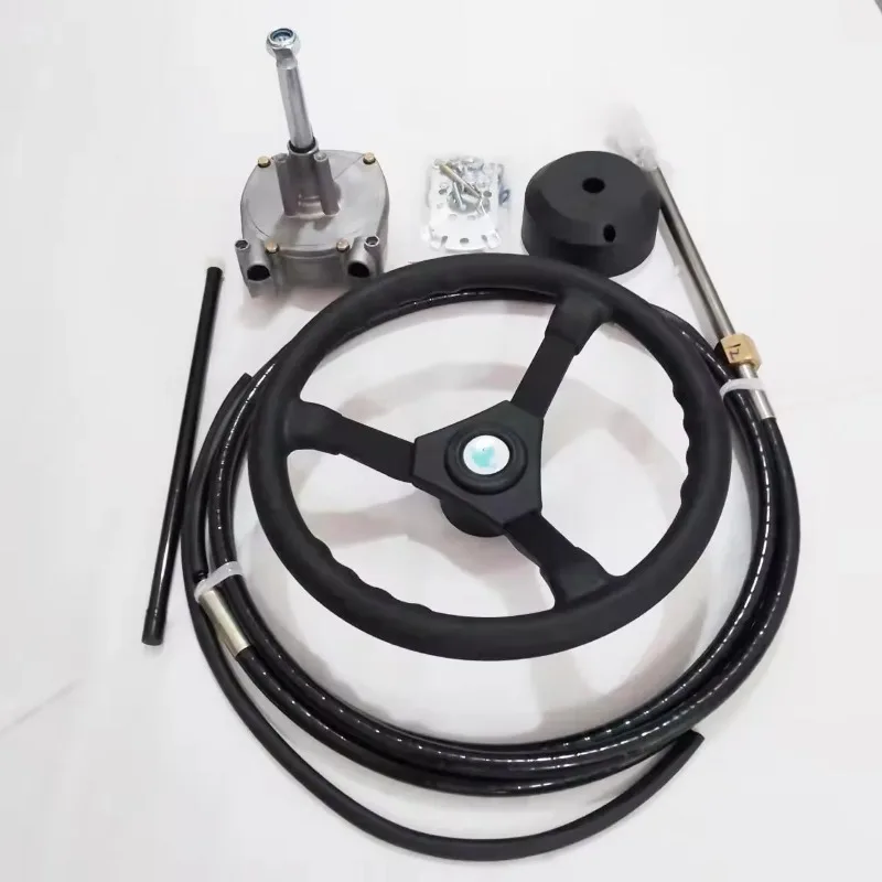High Quality Material Central Console with Good Flexibility Steering System Whole Set for Drifting on Boats Kayaks Craf