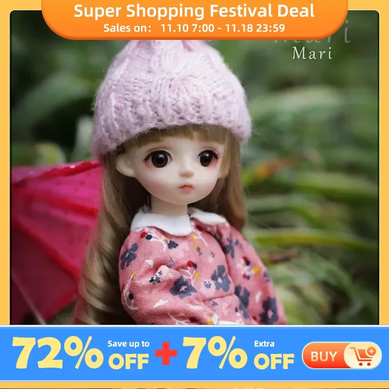 Free Shipping LCC Marie BJD YOSD Doll 1/6 Body High Quality Resin Toys Free Eye Balls Fashion littlefee Oueneifs Gift