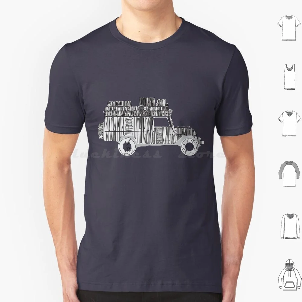 Artsy Sketchy T Shirt Big Size 100% Cotton Landcruising Landcruising Adventure Every Mile Tells A Story Since 2003 Fj40 Bj45