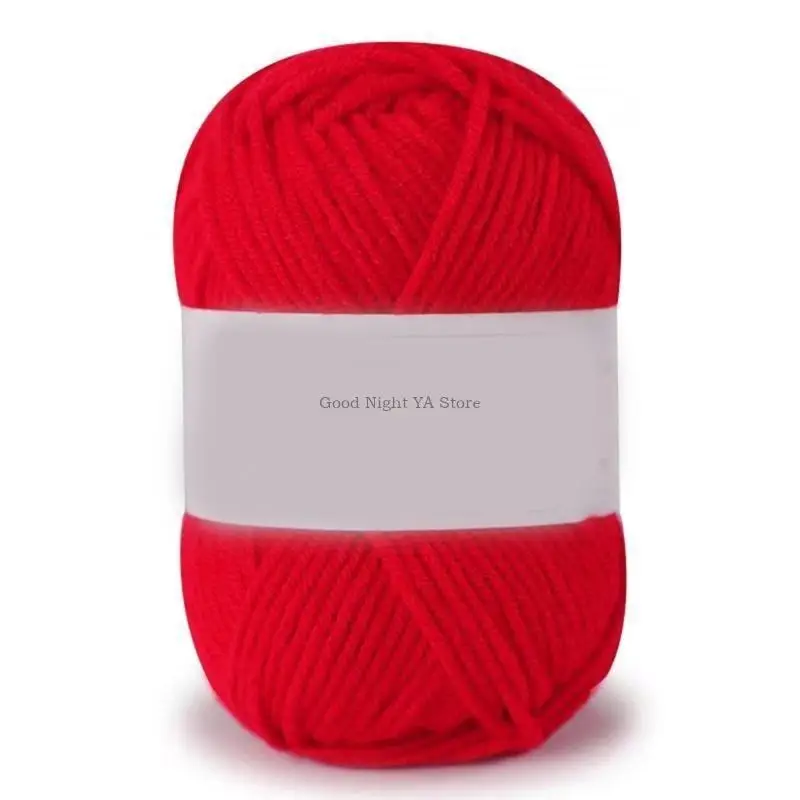 Hilo tejer suave Color sólido para Do Yourself Accesorios Hilo algodón para proyecto tejido cómodo