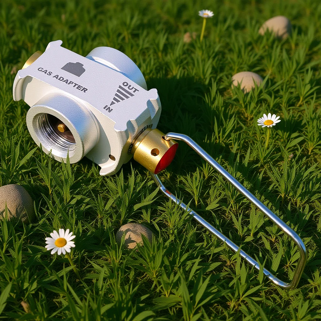 

Fuel Canister Refill Adapter Isobutane Refill Converter Valve Outdoor Camping Stove Gas Transfer Adapter Camping