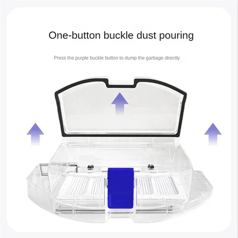 صندوق المهملات لملحقات قطع غيار المكنسة الكهربائية الروبوتية Narwal Freo / J3