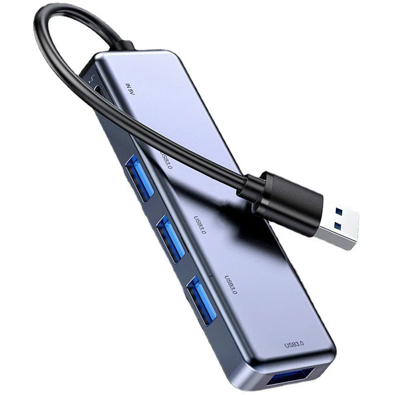 USB HUB Splitter 5-in-1 USB Hub 1-in-4 HUB 3.0 Laptop Brain
