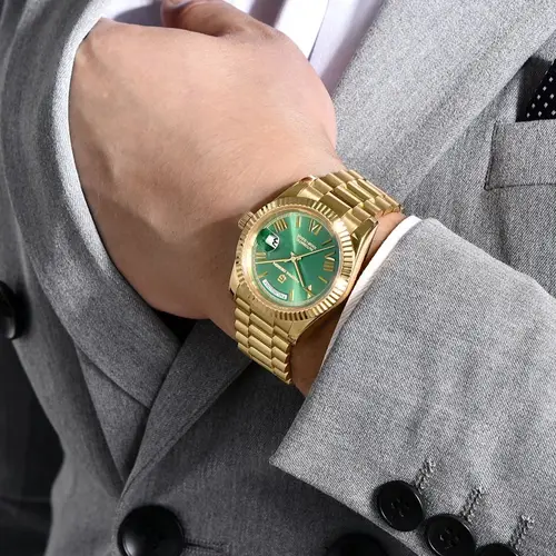 Imagen 2 del producto PAGANI DESIGN DD36 relojes mecánicos para hombre, reloj automático dorado de lujo para hombre, reloj de pulsera con cristal de zafiro AR resistente al agua 100M 2024