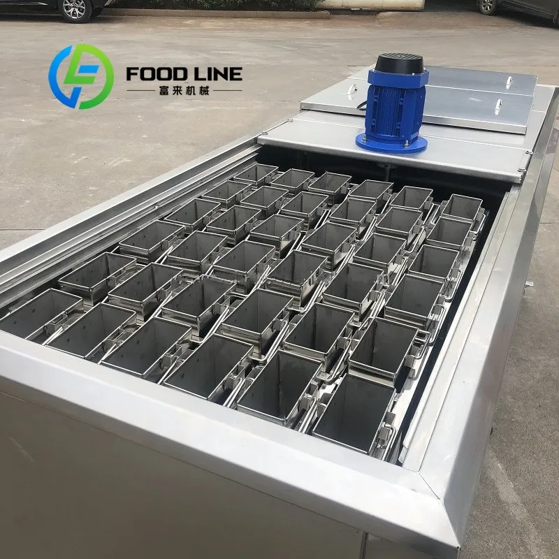 3-ton Brine Block Ice Maker Industrial Ice Making Machine  With PLC Control System and Stainless Steel