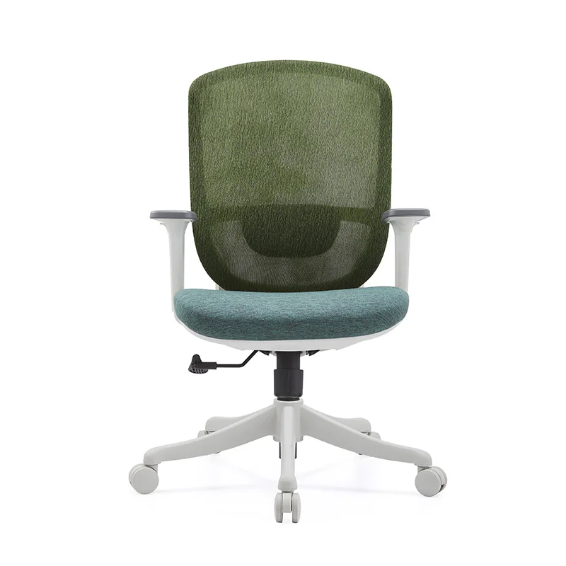 Wholesale Simple Mid Back Staff Mesh Ergonomic Office Chair High Quality Swivel Chairs For Office Visitor Meeting Room Chair