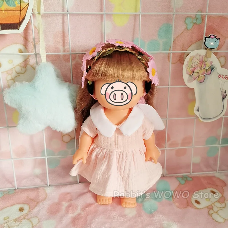 Ubranka dla lalek pasujące na 25-centymetrowe lalki Mellchan, lalki BJD 1/6, akcesoria, ubranka dla noworodków, urocze sukienki, garnitury, prezenty dla dziewczynek i dzieci.