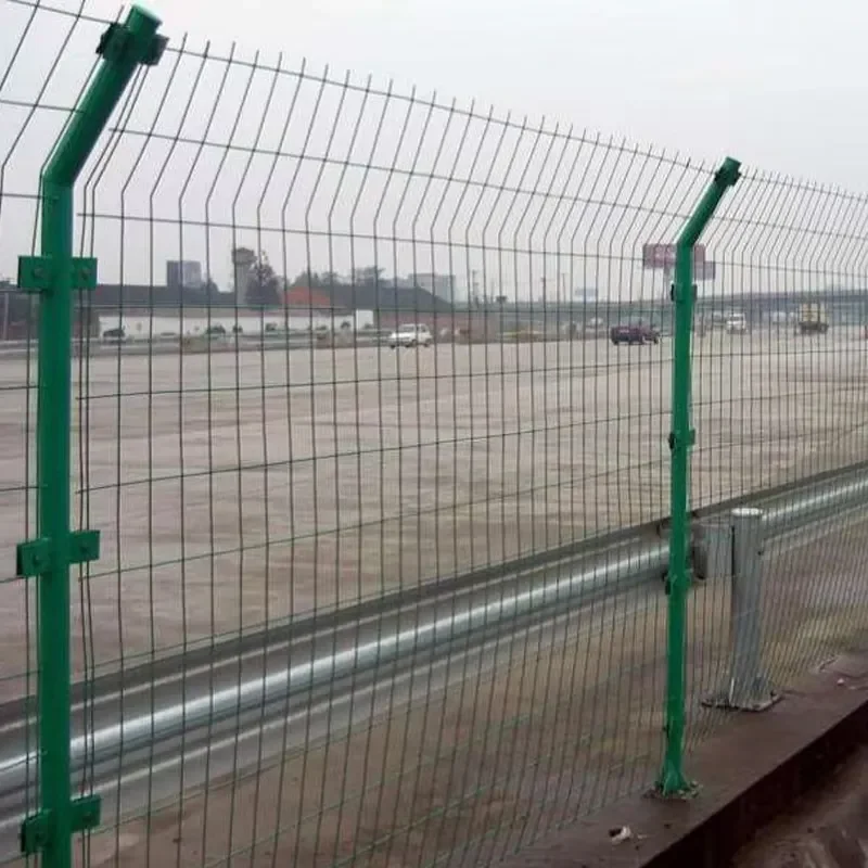 Curved Pvc Coated Wire Panel Fence for Construction and Security