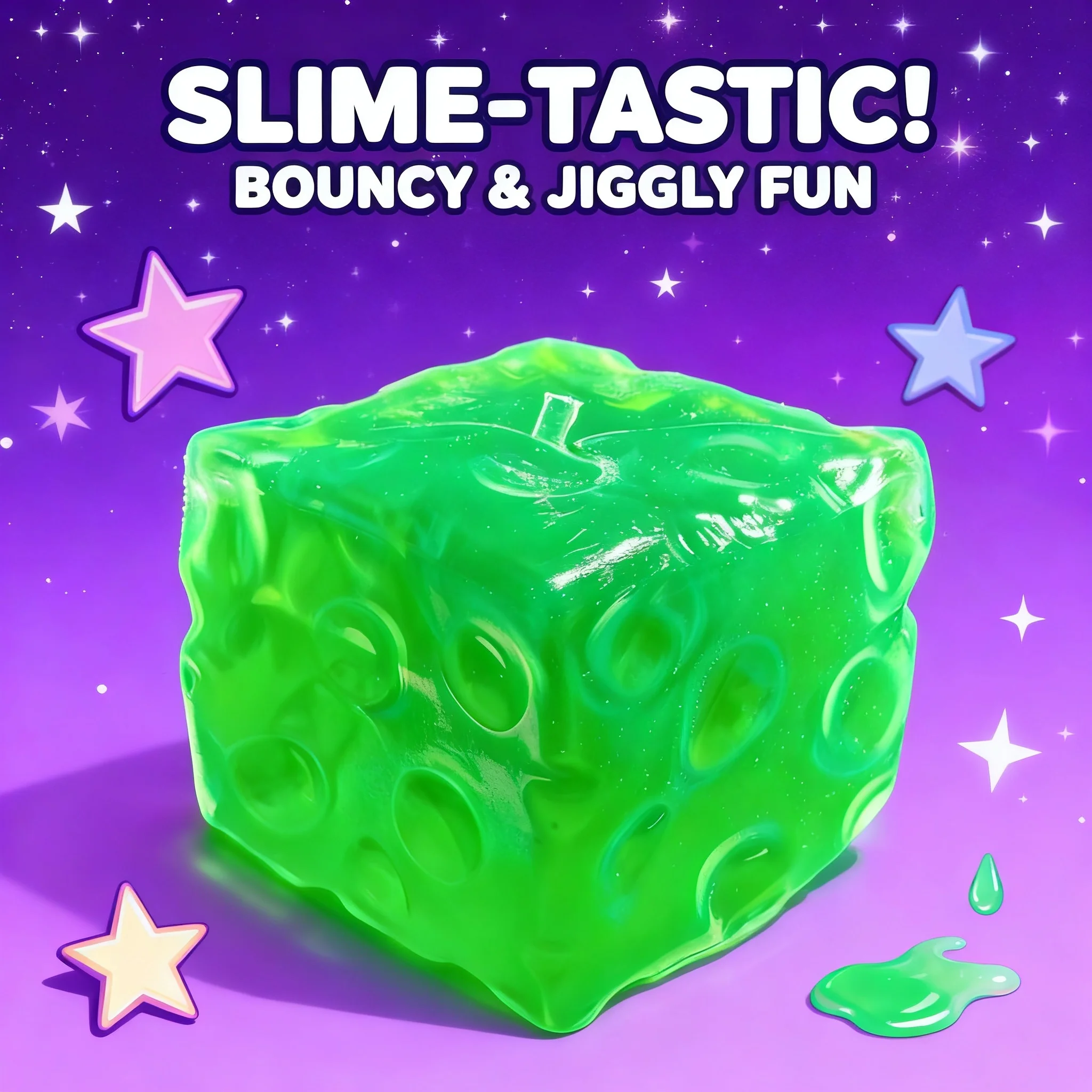Clear Slow Rising Jelly Cheese Cube Squishy Toy Transparent Fidget Squeeze Kawaii Hand Moulding Vent Toy for Adults Gift