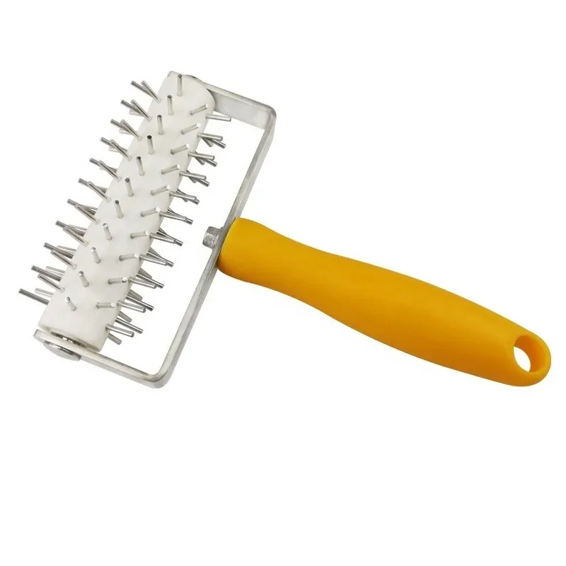 

Kitchen Cooking Pizza Cooker Pie Puncher PP Handle Factory Direct Stainless Steel Puncher