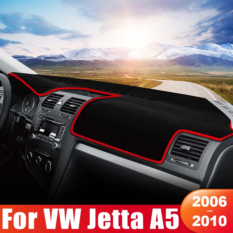 

For Volkswagen VW Jetta 5 A5 MK5 2006 2007 2008 2009 2010 Car Dashboard Sun Shade Cover Instrument Panel Anti-UV Pad Accessories