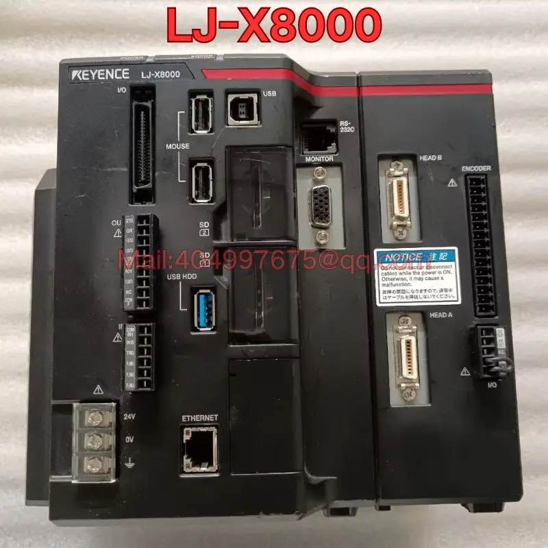 Second-hand LJ-X8000 vision controller function test is normal