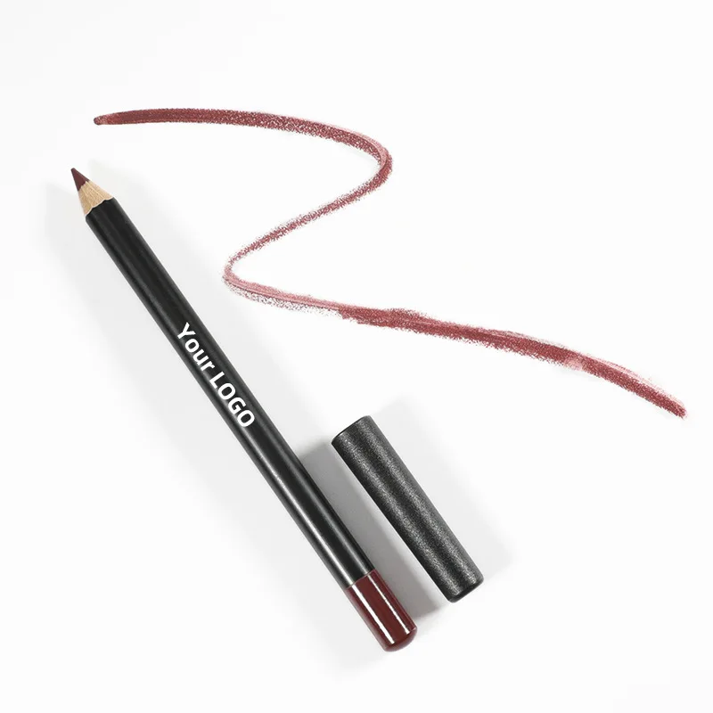 Creamy Lip Liner Private Label Long Lasting Waterproof Pencil Brown Nude Red Lip Liner Pen Wholesale Bulk for Business 20pcs