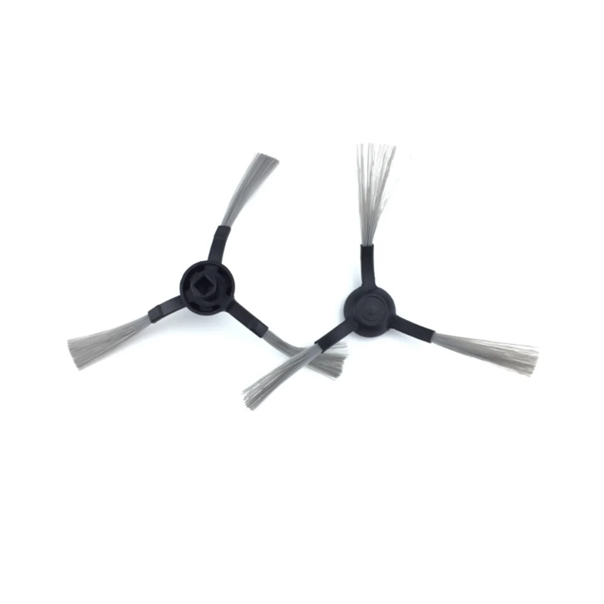 قطع غيار المكنسة الكهربائية ل شاومي Mi Roborock 1C ، استبدال فرشاة جانبية ، قطع الغيار ، فرشاة جانبية سوداء ، 4 قطعة
