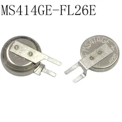 2PCS/LOT MS414GE-FL26E ML414 Button battery 3V rechargeable lithium battery