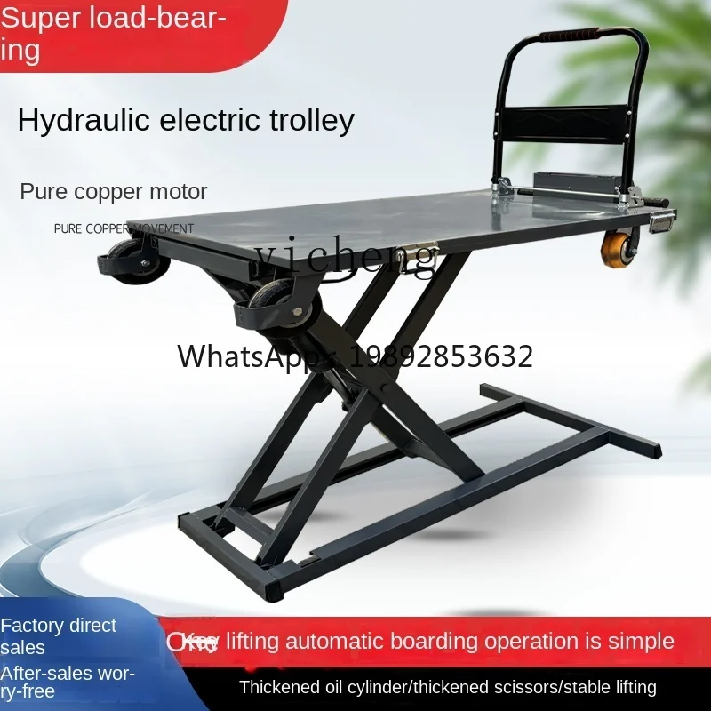 ZZ Electric Hydraulic Automatic Hand Truck Bread Van Handling and Loading