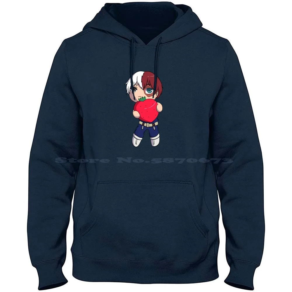 Strawbebbi Boi 100% Pure Cotton Hoodie Tshirt Shoto Shouto Mha Bnha My Hero Boku No Academia Tokoroki Icy