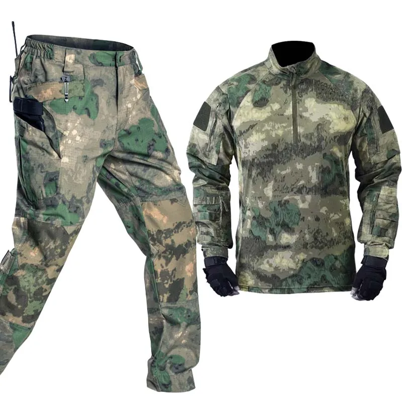 

Tactical Suit Airsoft Hunting Pants Men Paintball Military Sets Assault Shirts Special Forces Outdoor Combat Uniform Cargo Pants