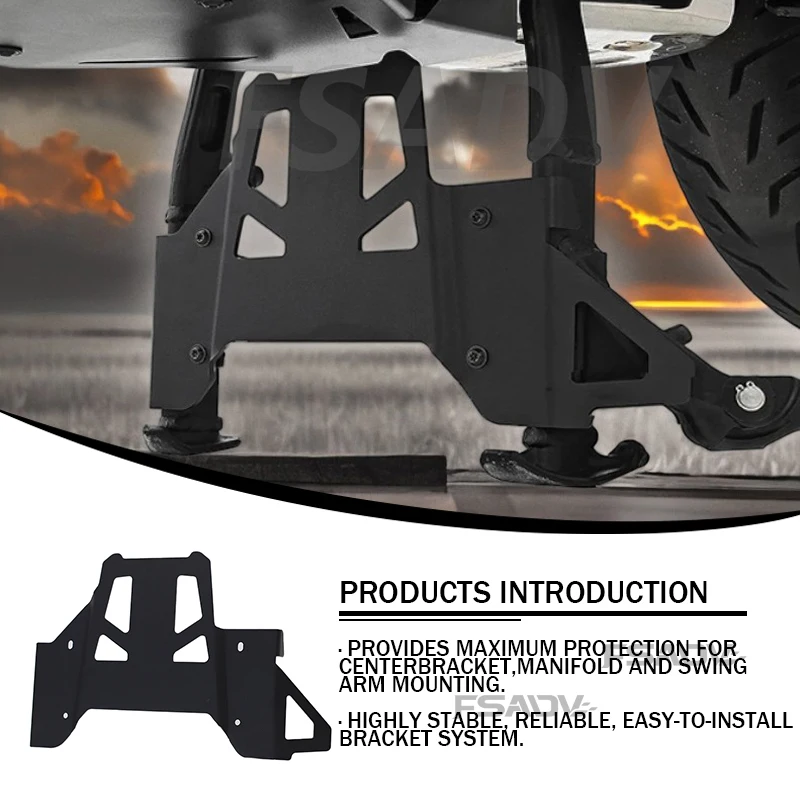 R1300GS Motorcycle Center Stand Protection Skid Plate Engine Guard Extension For BMW R 1300 GS R 1300GS ADV GS1300 2023-2025